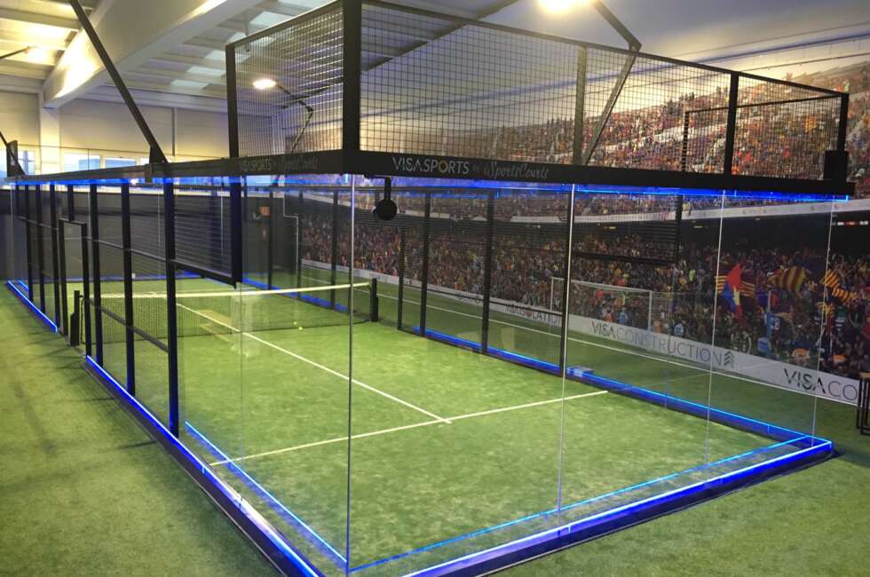 Cancha de Padel Vidrio